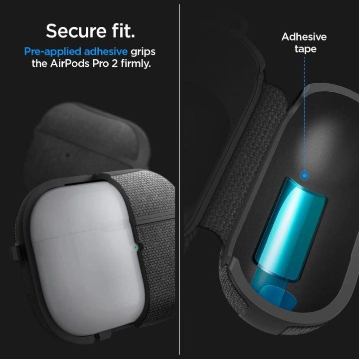 Spigen URBAN FIT Apple AIRPODS PRO 1/2 BLACK