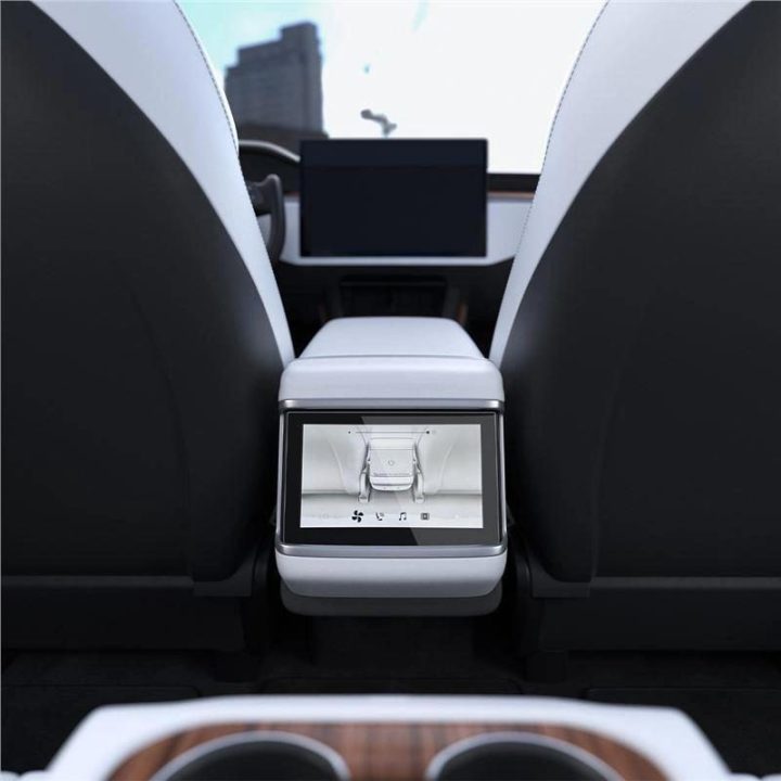 Apsauginis stiklas Spigen GLAS.TR SLIM TESLA MODEL X 2022 / MODEL S 2021 BLACK