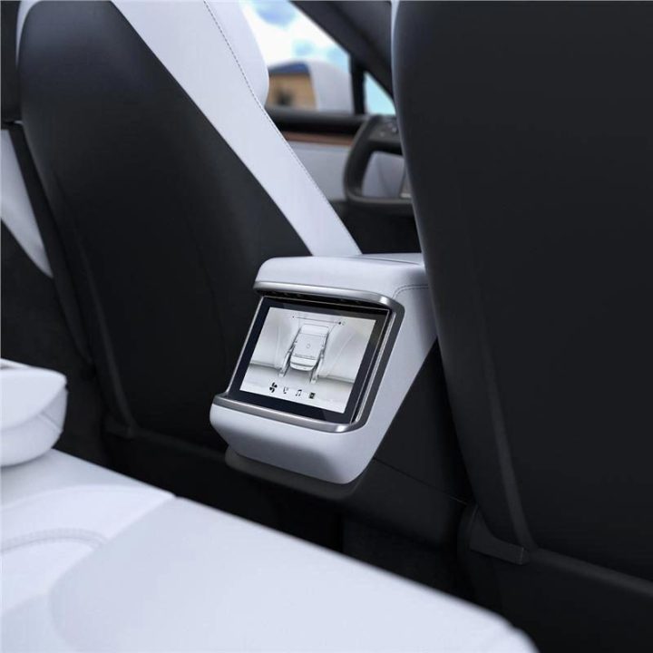 Apsauginis stiklas Spigen GLAS.TR SLIM TESLA MODEL X 2022 / MODEL S 2021 BLACK