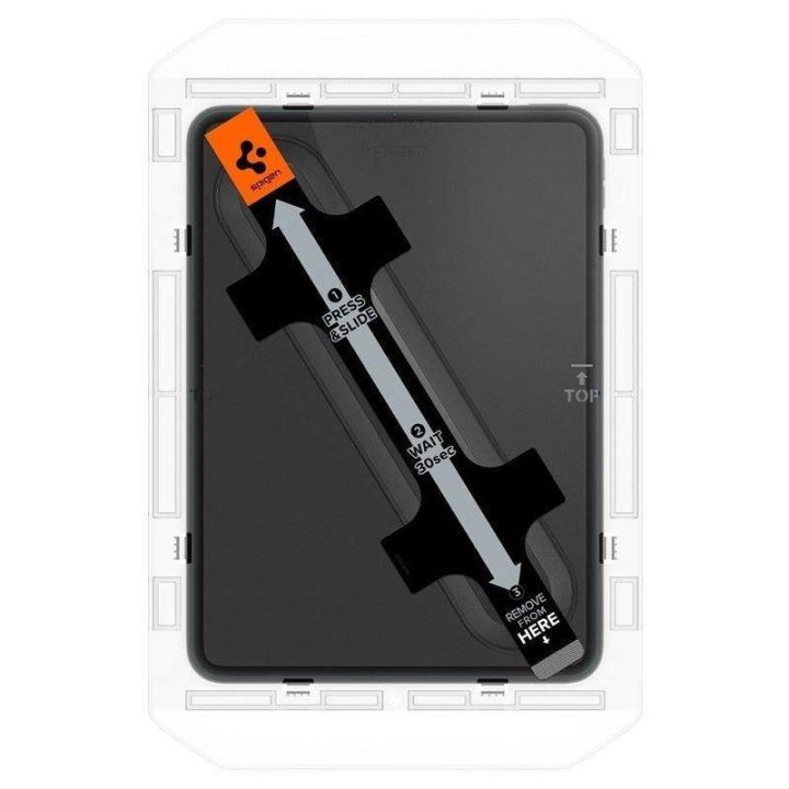 Spigen GLAS.TR EZ FIT IPAD 10.9 2022 Skaidrus