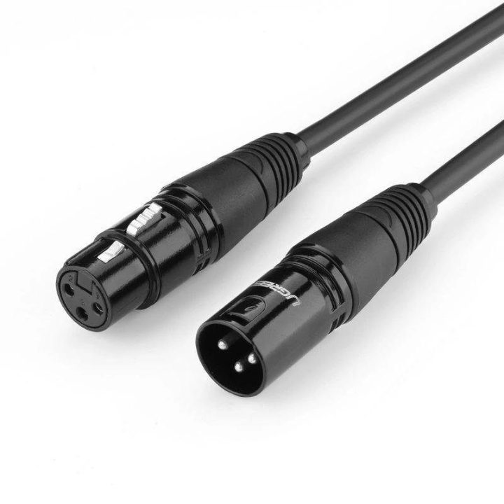 Prailginimo garso kabelis Mikrofono kabelis Mikrofonas XLR (moteriškas) - XLR (vyriškas) 2 m (AV130)