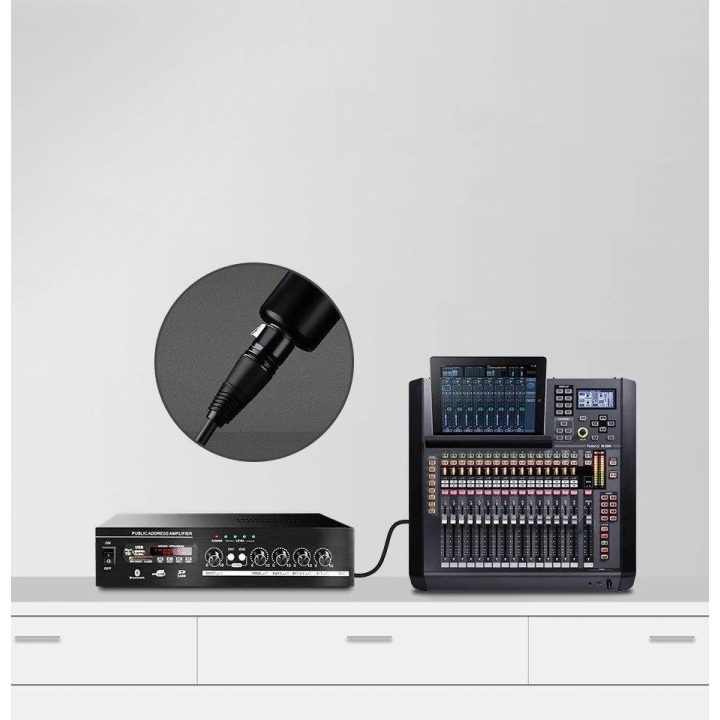 Prailginimo garso kabelis Mikrofono kabelis Mikrofonas XLR (moteriškas) - XLR (vyriškas) 2 m (AV130)