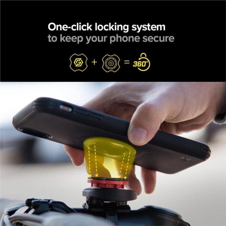 Spigen GEARLOCK MS100 rankenos tvirtinimas prie dviračio vairo