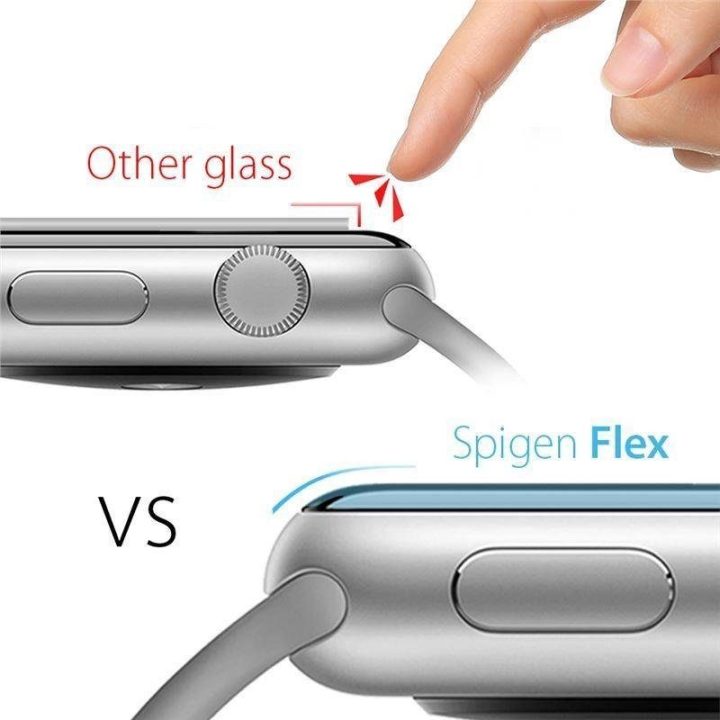 Apsauginė plėvelė Spigen NEO FLEX 3-PACK Apple Watch 4 / 5 / 6 / 7 / 8 / SE (40 / 41 MM)