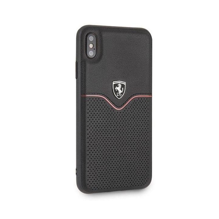 Ferrari deklas FEOVEHCI65BK iPhone Xs Max juodas/juodas Off Track Victory