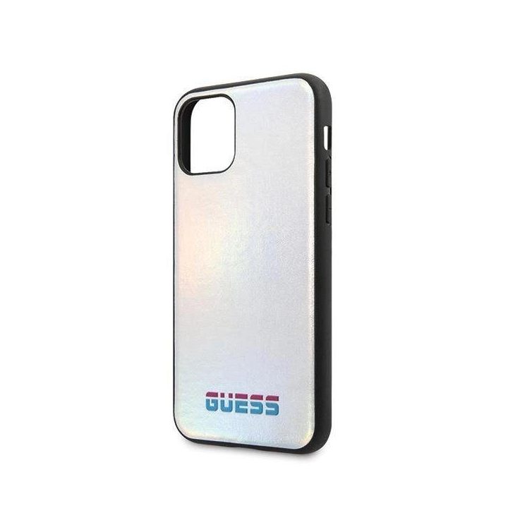 Guess GUHCN65BLD iPhone 11 Pro Max sidabrinis/sidabrinis deklas Iridescent