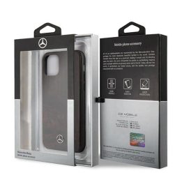 Mercedes Wood Line Rosewood dėklas iPhone 11 Pro - rudas