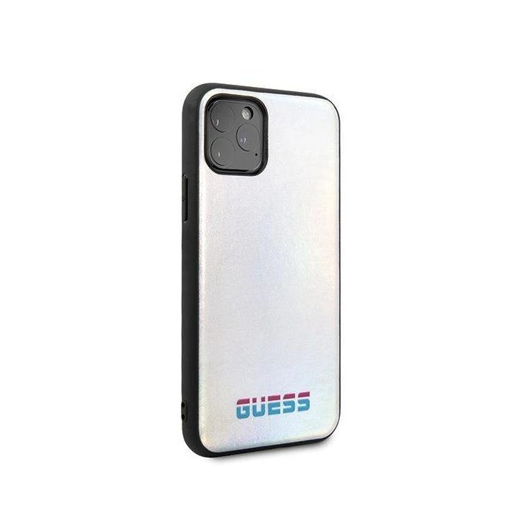 Guess GUHCN58BLD iPhone 11 Pro sidabrinis/sidabrinis deklas Iridescent
