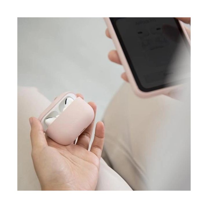 UNIQ etui Lino AirPods Pro Silikonas teisingas / alyvinis levandų spalvos