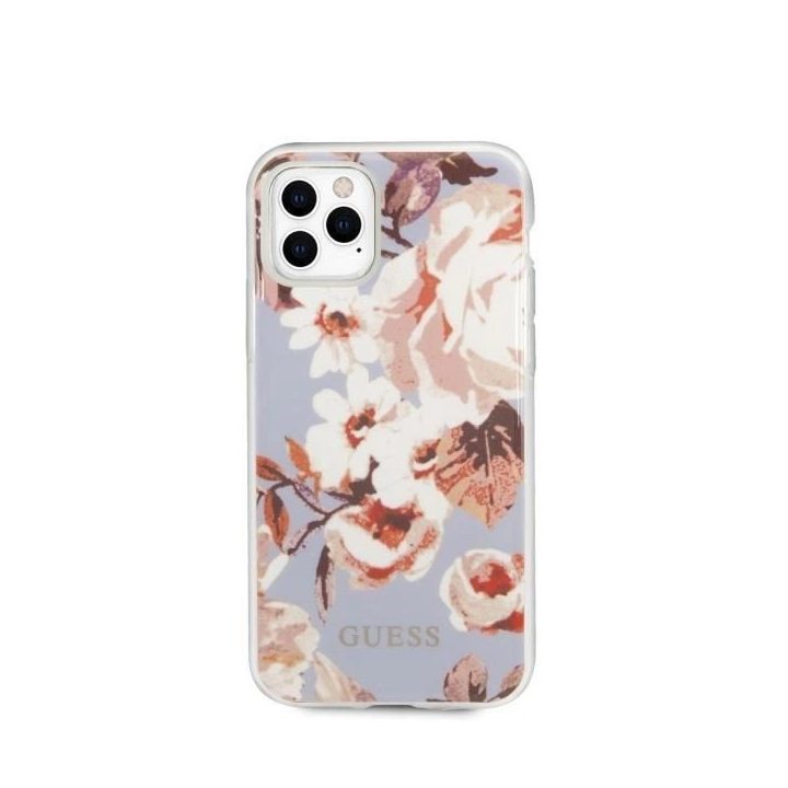 Guess GUHCN65IMLFL02 iPhone 11 Pro Max alyvinė/lyrinė N°2 gėlių kolekcija