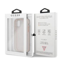 Guess GUHCN58PCGLPI iPhone 11 Pro rožinės/rožinės spalvos deklas Glitter