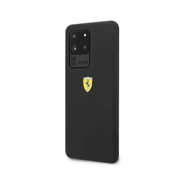 Ferrari deklas FESSIHCS69BK S20 Ultra G988 juodas/juodas silikonas