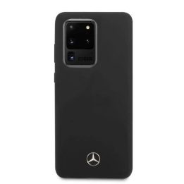 Mercedes MEHCS69SILSB S20 Ultra G988 deklas juodas/juodas Silikono linija