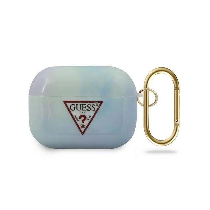 Guess GUACAPTPUMCGC02 AirPods Pro dangtelis mėlyna/mėlyna Tie & Dye kolekcija