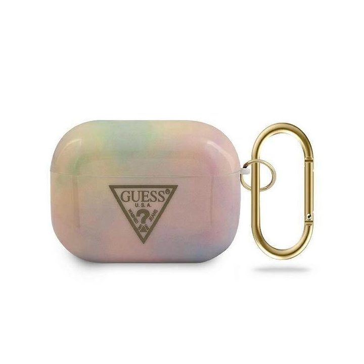 Guess GUACAPTPUMCGG01 AirPods Pro dangtelis rausva/rožinė Tie & Dye kolekcija