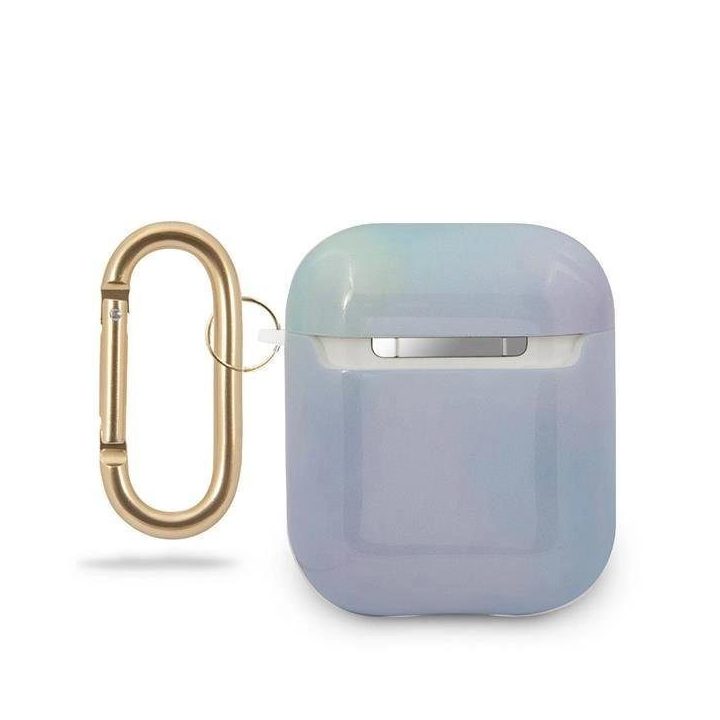 Guess GUACA2TPUMCGC02 AirPods dangtelis mėlyna/mėlyna Tie & Dye kolekcija