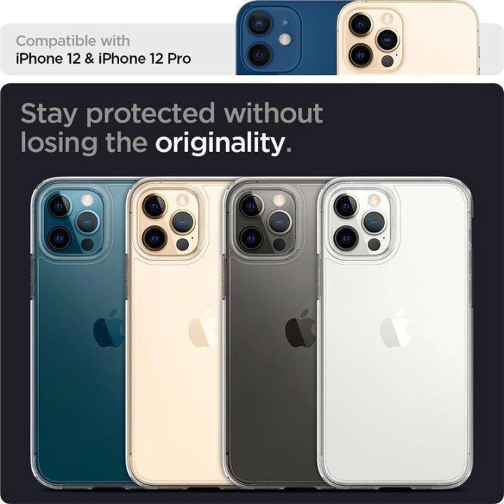 Spigen ULTRA HYBRID IPHONE 12/12 PRO CRYSTAL CLEAR