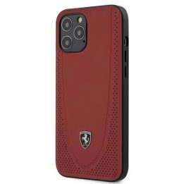 Ferrari FEOGOHCP12LRE iPhone 12 Pro Max 6,7 raudonas/raudonas deklas Off Track Perforuotas