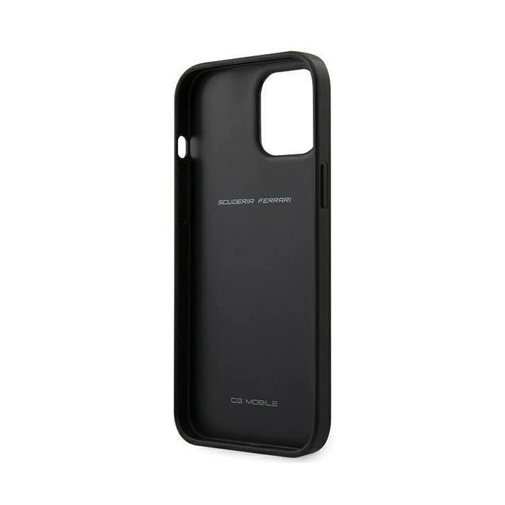 Ferrari FEOGOHCP12LRE iPhone 12 Pro Max 6,7 raudonas/raudonas deklas Off Track Perforuotas