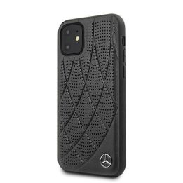 Mercedes MEHCP12SDIQBK iPhone 12 mini 5,4 juodos/juodos spalvos deklas Bow Line