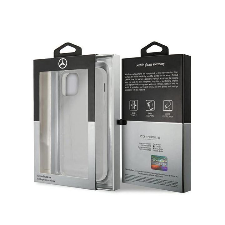 Mercedes MEHCP12LCLCT iPhone 12 Pro Max 6,7 skaidrus deklas Transparent Line