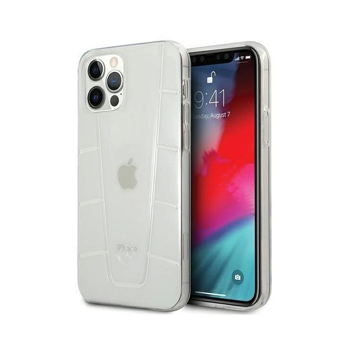 Mercedes MEHCP12LCLCT iPhone 12 Pro Max 6,7 skaidrus deklas Transparent Line