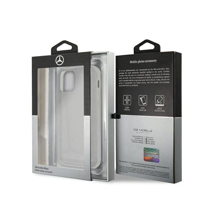 Mercedes MEHCP12MCLCT iPhone 12/12 Pro 6,1 skaidrus deklas Transparent Line