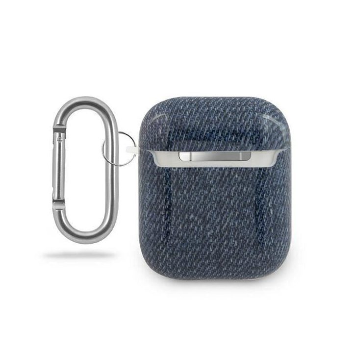 Guess GUACA2TPUJULDB AirPods dangtelis tamsiai mėlynas/ tamsiai mėlynas Džinsų kolekcija