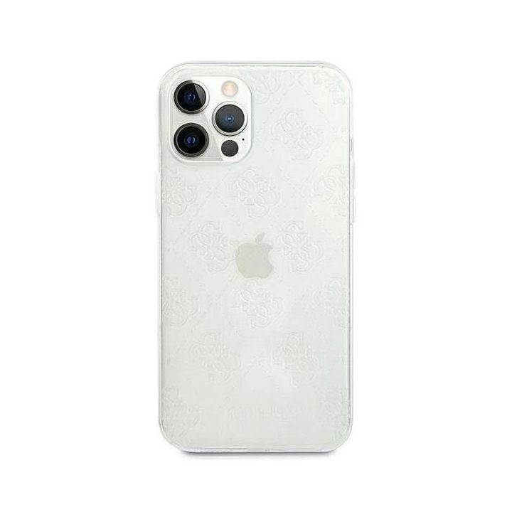 Guess GUHCP12L3D4GTR iPhone 12 Pro Max 6,7 permatomas deklas 4G 3D Pattern Collection