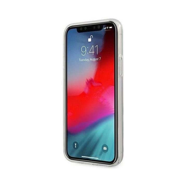 Guess GUHCP12LIMLFL01 iPhone 12 Pro Max 6,7 juoda/juoda N°1 gėlių kolekcija