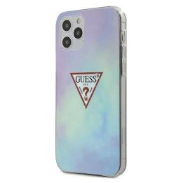 Guess GUHCP12LPCUMCGC02 iPhone 12 Pro Max 6,7 mėlynos/mėlynos spalvos deklas Tie & Die Collection