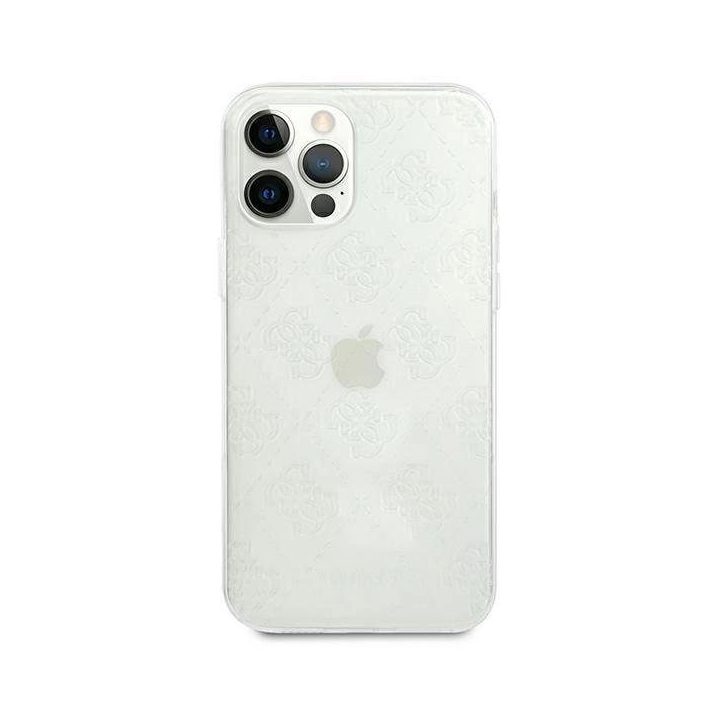 Guess GUHCP12M3D4GTR iPhone 12/12 Pro 6.1 permatomas deklas 4G 3D Pattern Collection