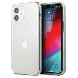 Guess GUHCP12S3D4GTR iPhone 12 mini 5,4 permatomas deklas 4G 3D Pattern Collection