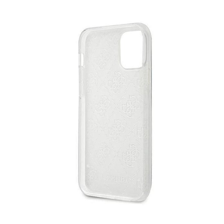 Guess GUHCP12S3D4GTR iPhone 12 mini 5,4 permatomas deklas 4G 3D Pattern Collection