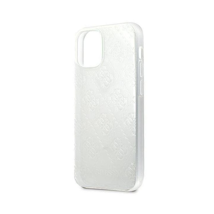 Guess GUHCP12S3D4GTR iPhone 12 mini 5,4 permatomas deklas 4G 3D Pattern Collection