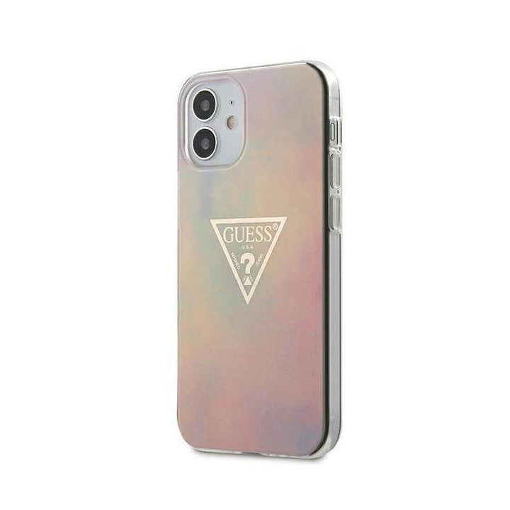 Guess GUHCP12SPCUMCGG01 iPhone 12 mini 5,4 rožinės/rožinės spalvos deklas Tie & Die Collection