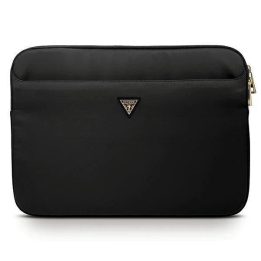 Guess rankovė GUCS13NTMLBK 13 juoda / juoda Nailono trikampis logotipas