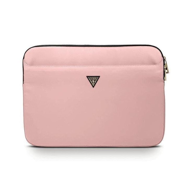 Guess rankovė GUCS13NTMLLP 13 różowy /pink Nylon Triangle Logo