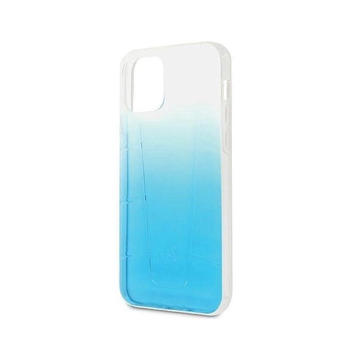 Mercedes MEHCP12MCLGBL iPhone 12/12 Pro 6,1 mėlynos spalvos deklas Transparent Line