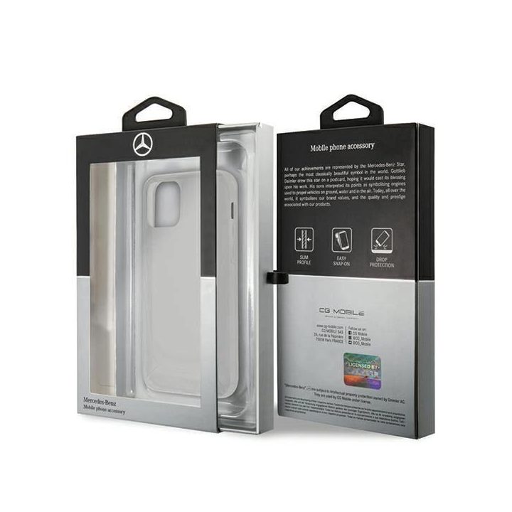 Mercedes MEHCP12SARCT iPhone 12 mini 5,4 skaidrus deklas Skaidri linija
