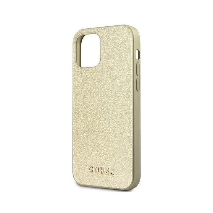 Guess GUHCP12LIGLGO iPhone 12 Pro Max 6,7 aukso/aukso spalvos deklas Iridescent