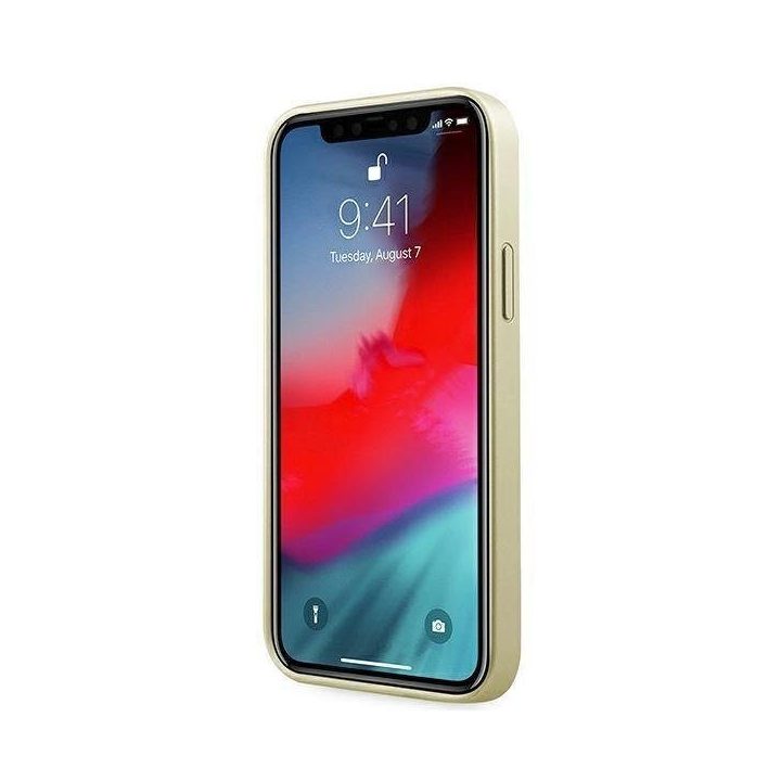 Guess GUHCP12LIGLGO iPhone 12 Pro Max 6,7 aukso/aukso spalvos deklas Iridescent