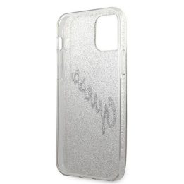 Guess GUHCP12LPCUGLSGO iPhone 12 Pro Max 6,7 aukso/aukso spalvos deklas Glitter Gradient Script