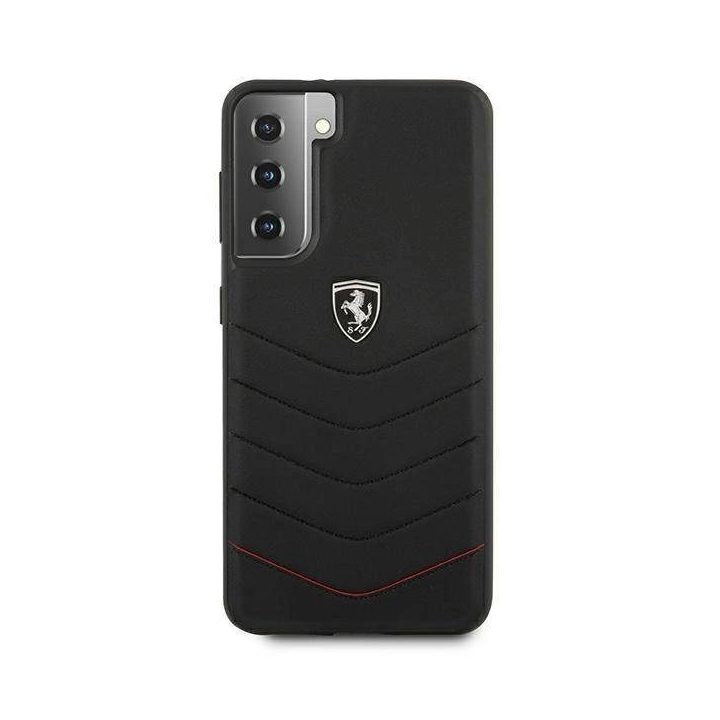 Ferrari FEHQUHCS21MBK S21+ G996 juodos/juodos spalvos deklas Off Track Quilted