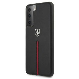 Ferrari FEOSIHCS21SBK S21 G991 juodos/juodos spalvos deklas Off Track Leather Nylon Stripe