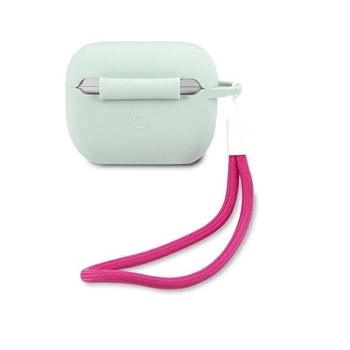 Guess GUACAPLSVSBF AirPods Pro dangtelis mėlyna fuksija/mėlyna fuksija Silikonas Derlius