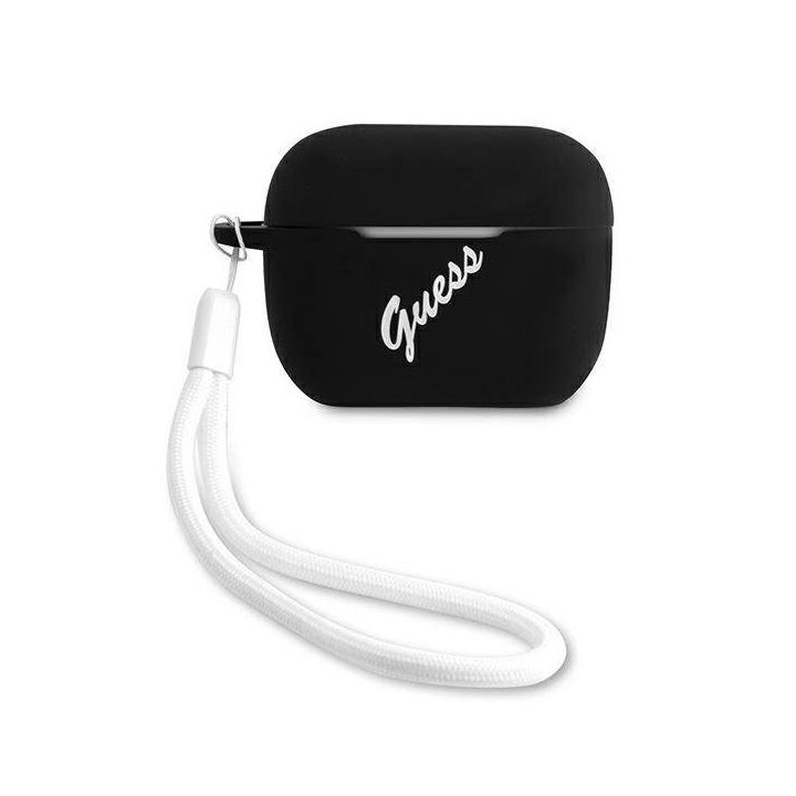 Guess AirPods Pro dangtelis juoda/balta Silikonas