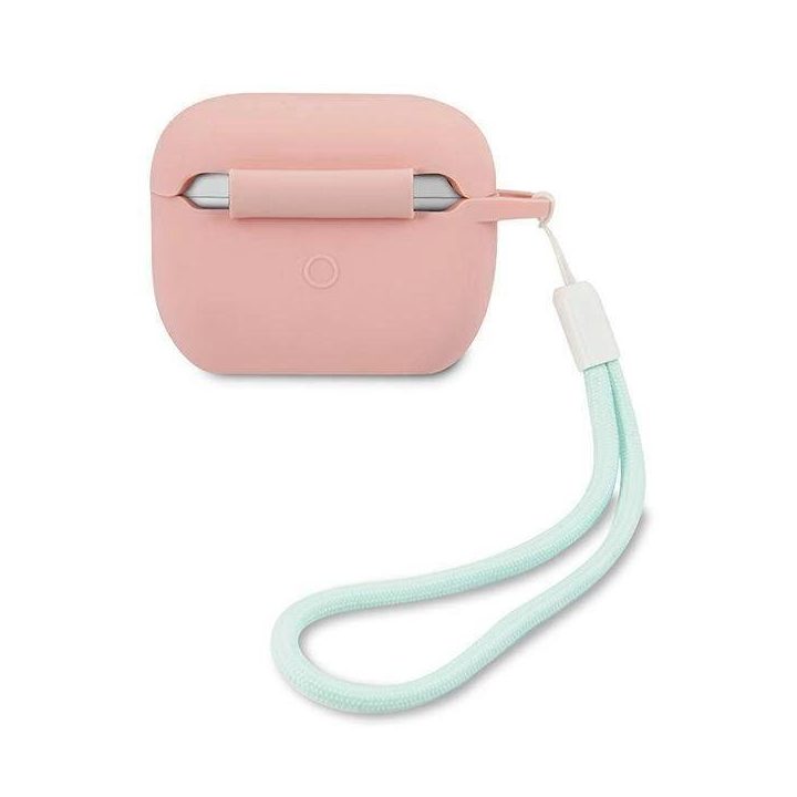 Guess GUACAPLSVSPG AirPods Pro dangtelis rožinė žalia/rožinė žalia Silikonas Vintage