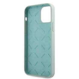 Guess GUHCP12LLSVSBF iPhone 12 Pro Max 6,7 mėlynas fuksijų/mėlynas fuksijų spalvos deklas Silikoninis Derlius
