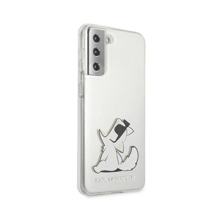 Karl Lagerfeld KLHCS21MCFNRC S21+ G996 deklas skaidrus Choupette Fun